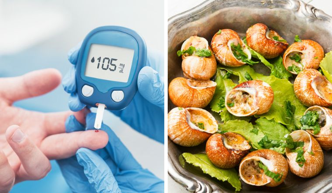 Ăn ốc mang lại nhiều lợi ích sức khỏe cho người bệnh tiểu đường 
