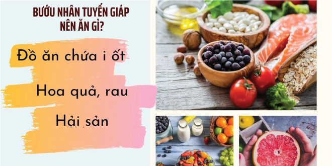 Thực đơn dinh dưỡng dành cho người bệnh ung thư tuyến giáp