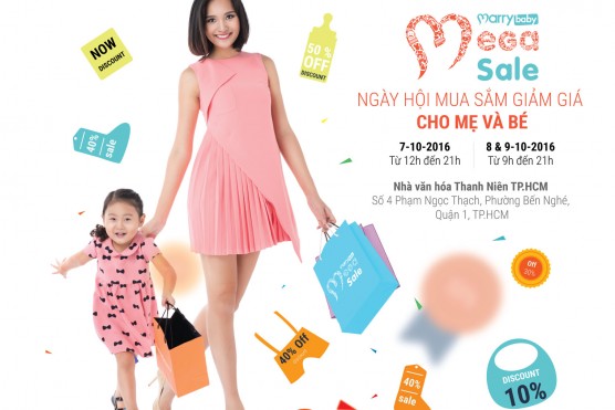 METACARE Tưng Bừng Tham Gia Lễ Hội Mua Sắm Cuối Năm Cho Mẹ Và Bé – Marrybaby Mega Sales 2016!