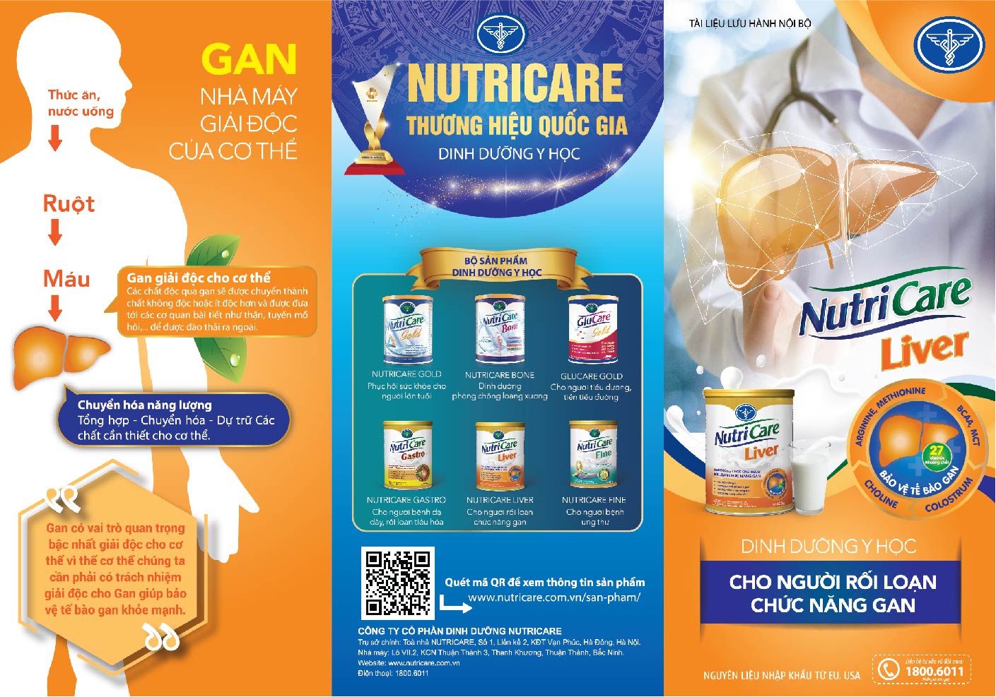 Nutricare Liver dinh duong cho nguoi suy gan