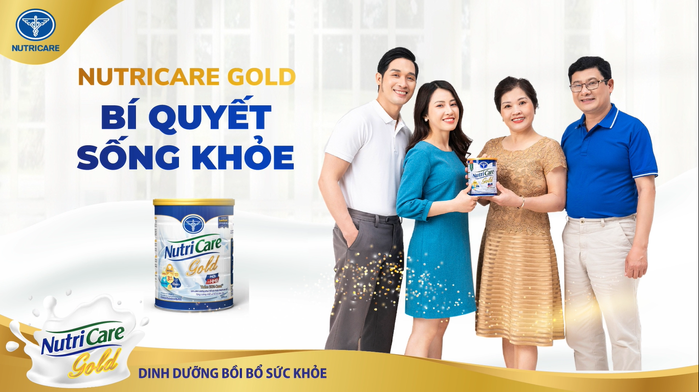 Nutricare Gold – Dinh dưỡng y học giúp bồi bổ sức khỏe cho người lớn tuổi