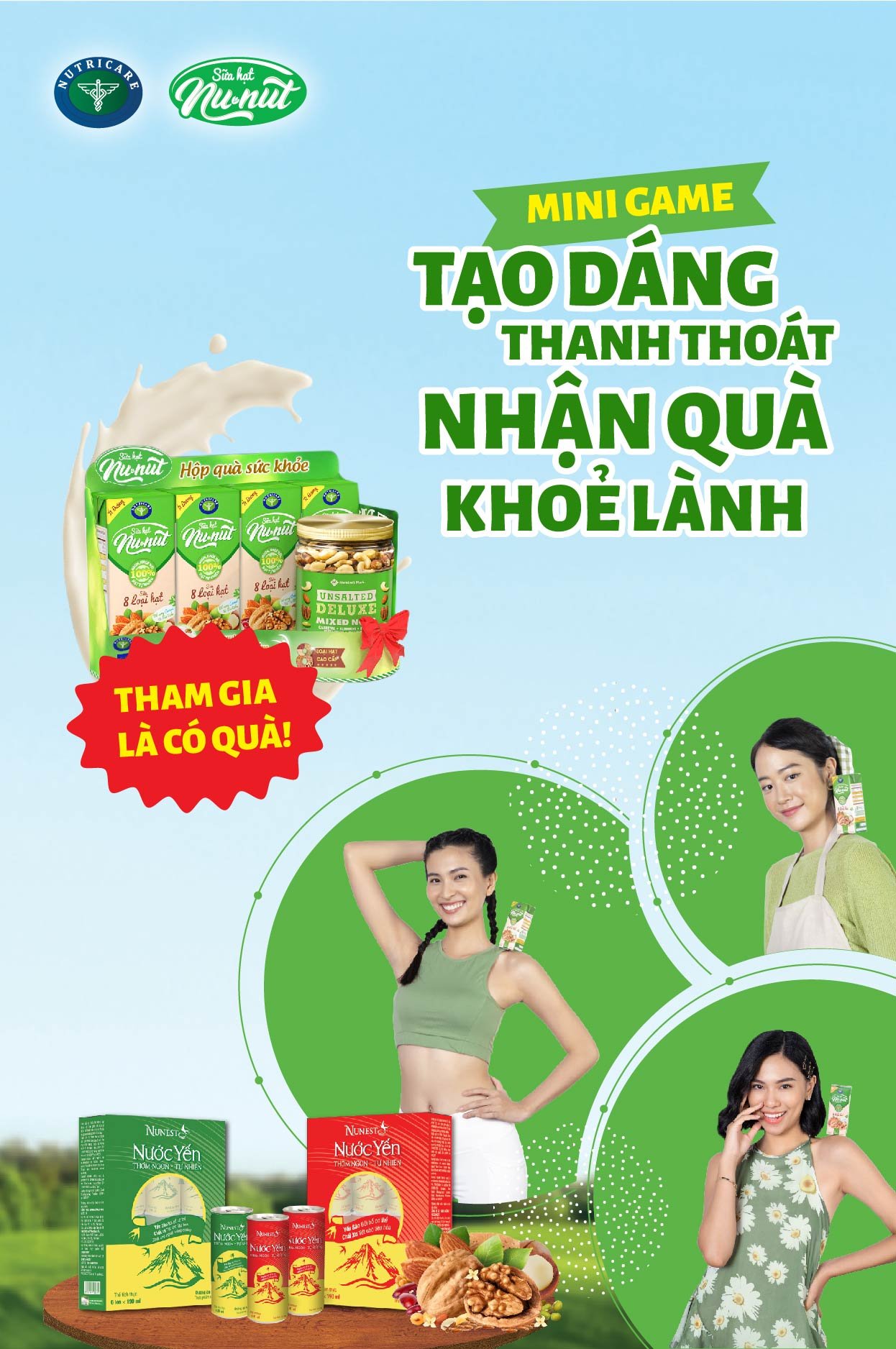 Thể lệ chương trình mini game “Tạo dáng thanh thoát – Nhận quà khoẻ lành”