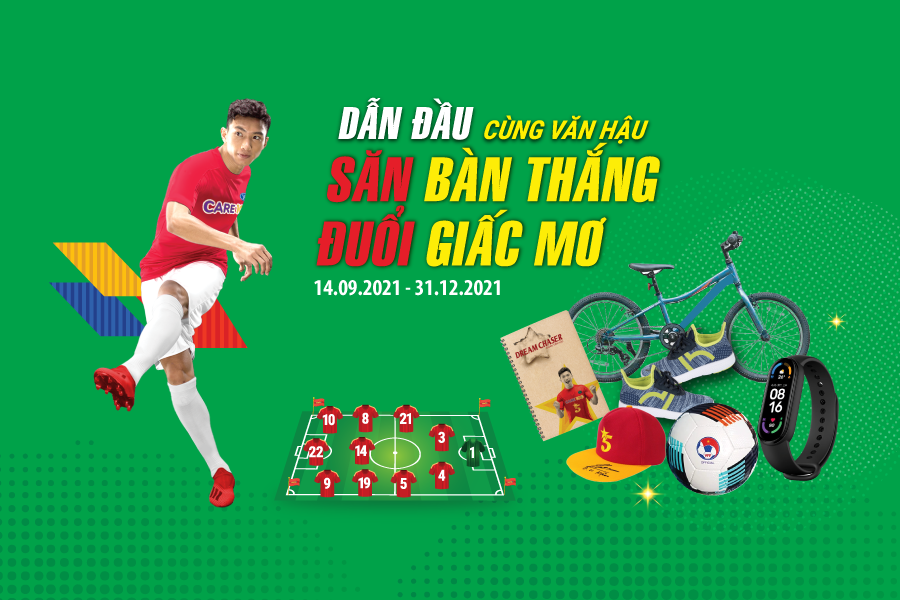 Uống Care 100 Active – “Dẫn đầu cùng Văn Hậu: Săn bàn thắng – Đuổi giấc mơ”