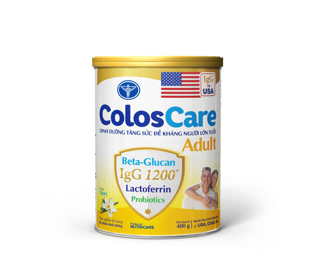 ColosCare Adult tăng đề kháng cho người lớn