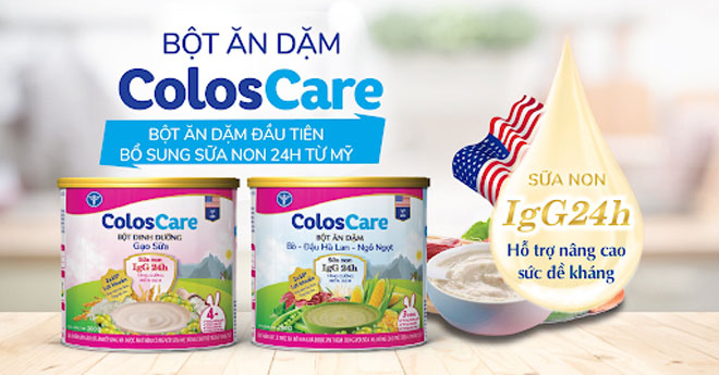 bột ăn dặm coloscare