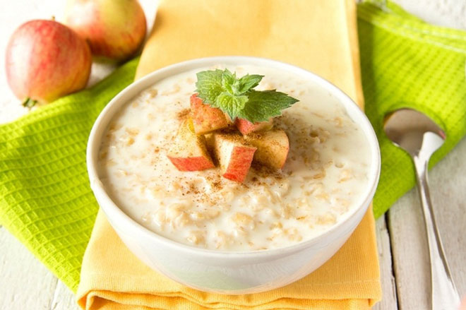 Cháo yến mạch giàu dinh dưỡng