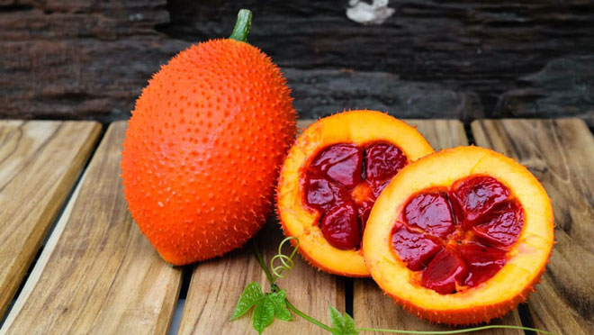 Trái gấc hỗ trợ tăng đề kháng trong mùa dịch
