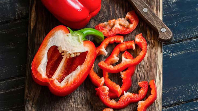 Ớt chuông đỏ: Thực phẩm tăng cường đề kháng