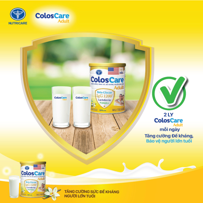 Sữa ColosCare Adult dành cho người lớn