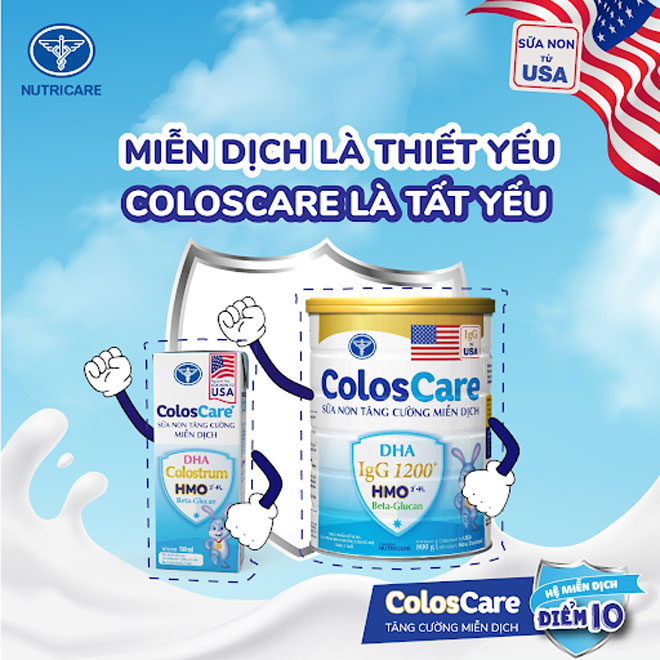 Sữa tăng cường miễn dịch ColosCare