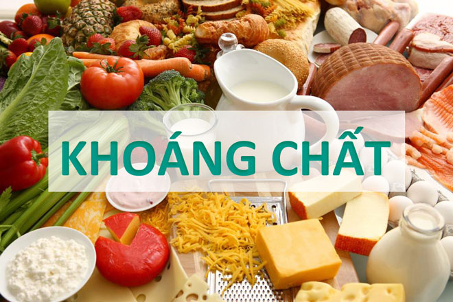 Bổ sung khoáng chất giúp xương chắc khỏe.