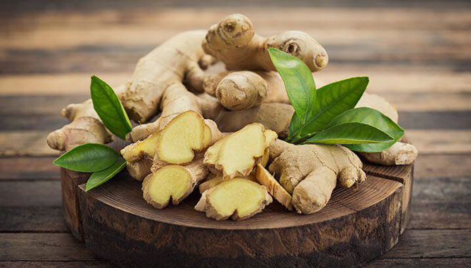 gừng giúp tăng cường đề kháng hiệu quả