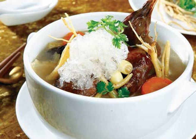 Yến sào bồ câu tốt cho người bị bệnh tuyến giáp