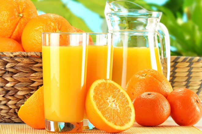 nước cam tốt cho người bị ung thư tuyến giáp