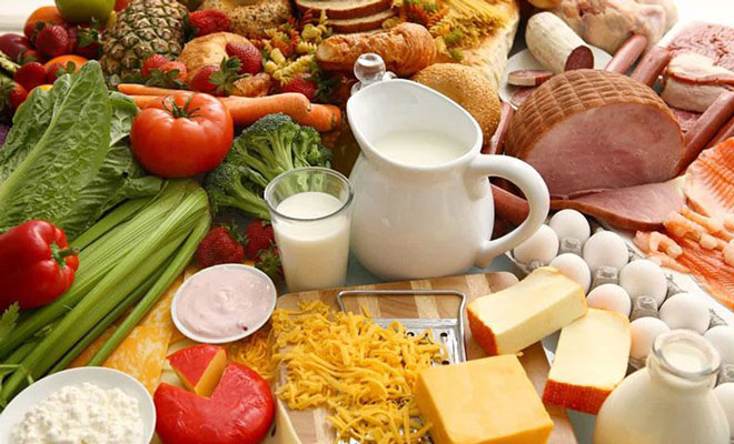 Thực phẩm tốt cho người loãng xương.