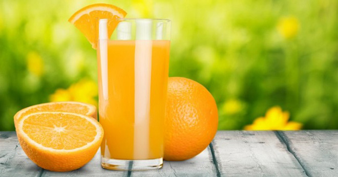 Nước ép cam giúp chống lão hóa xương