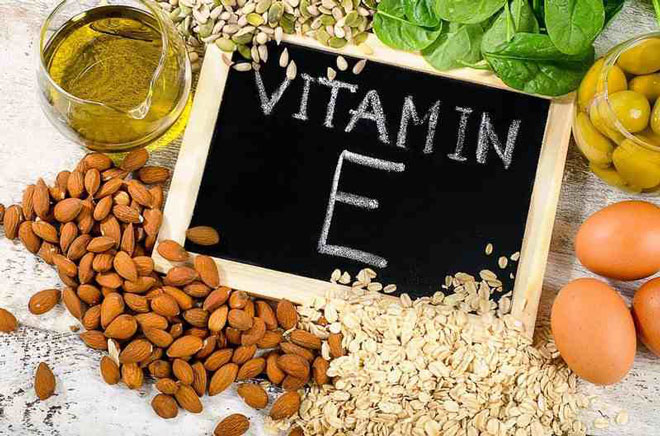 Vitamin E làm tăng sức đề kháng.