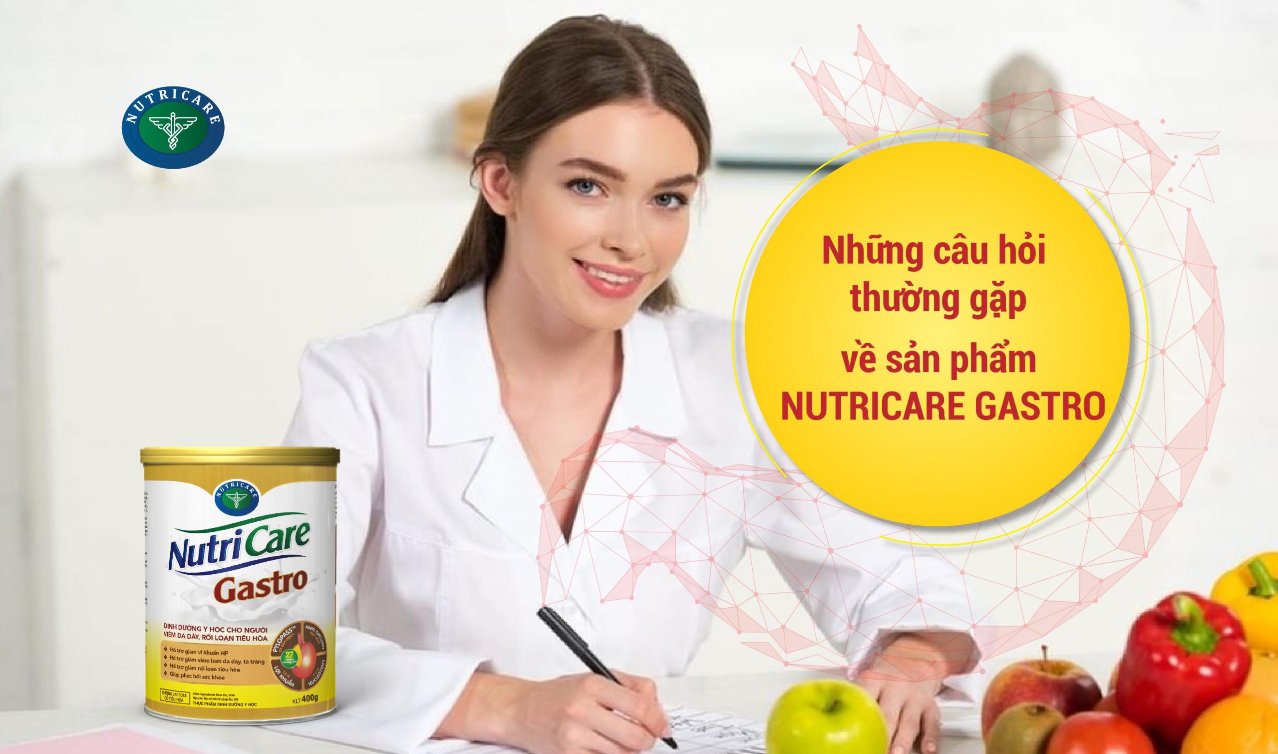 Những câu hỏi thường gặp về sản phẩm Nutricare Gastro!