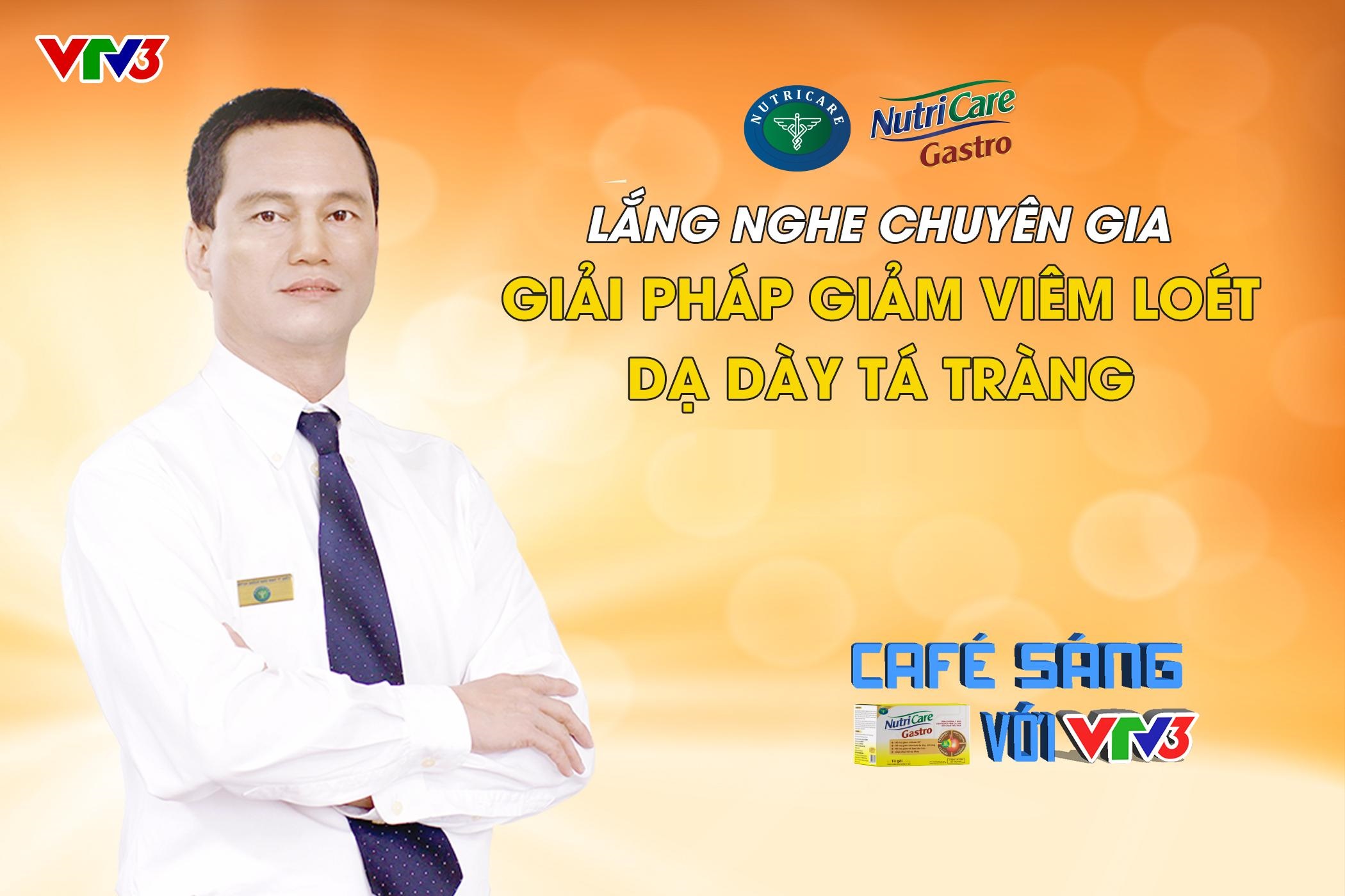Nutricare đồng hành cùng chương trình Café sáng với VTV3