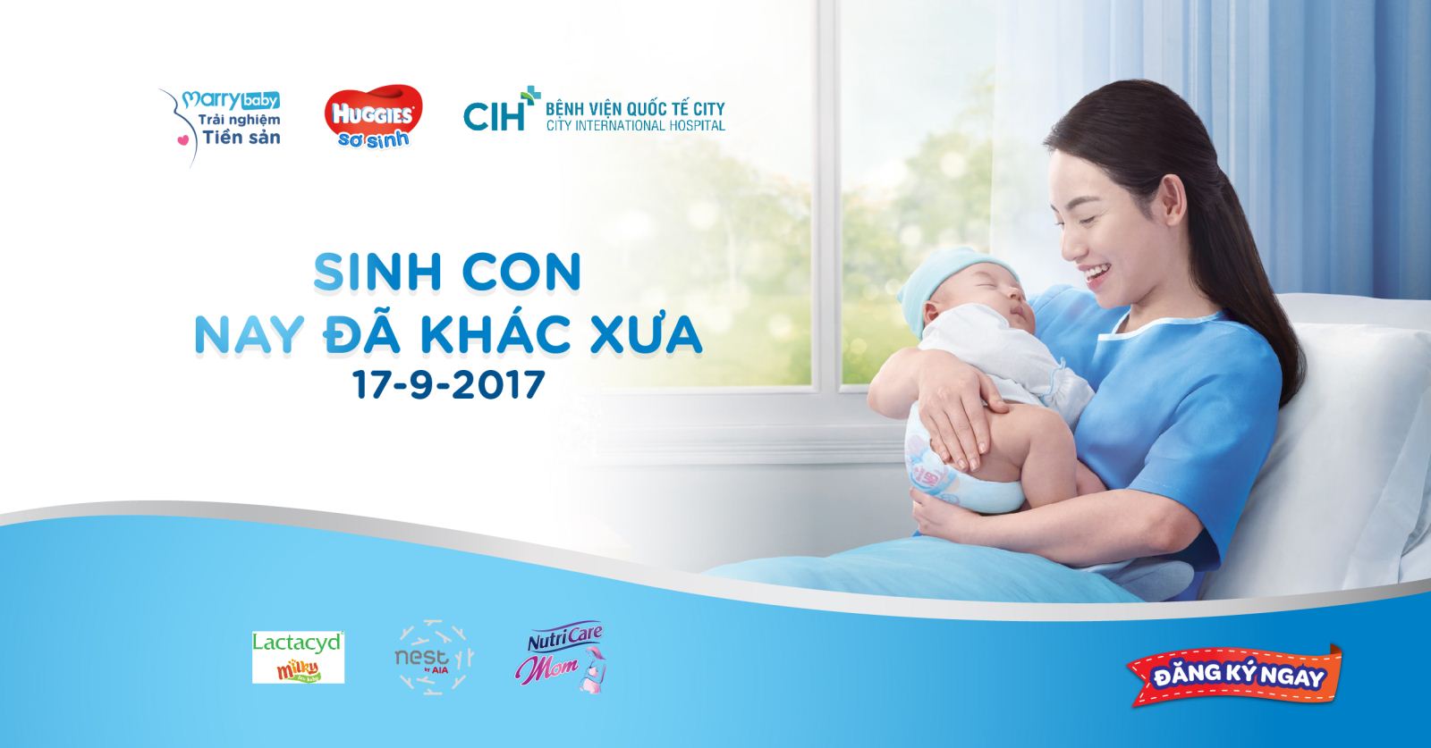 Cùng Nutricare trải nghiệm tiền sản với chủ đề: “Sinh con nay đã khác xưa”