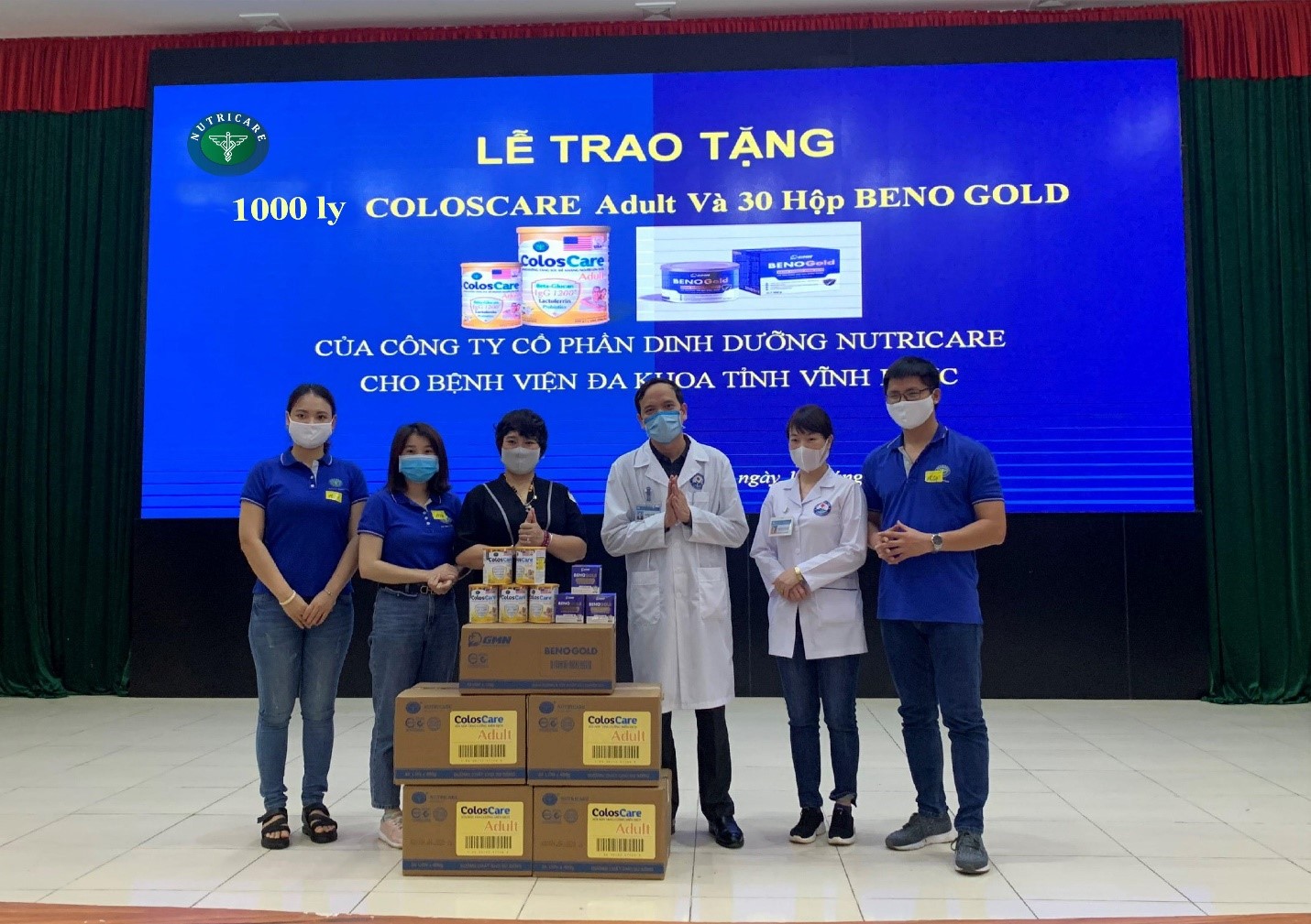 Tiếp bước hành trình bảo vệ bác sĩ – Nutricare đã có mặt tại bệnh viện đa khoa tỉnh Vĩnh Phúc