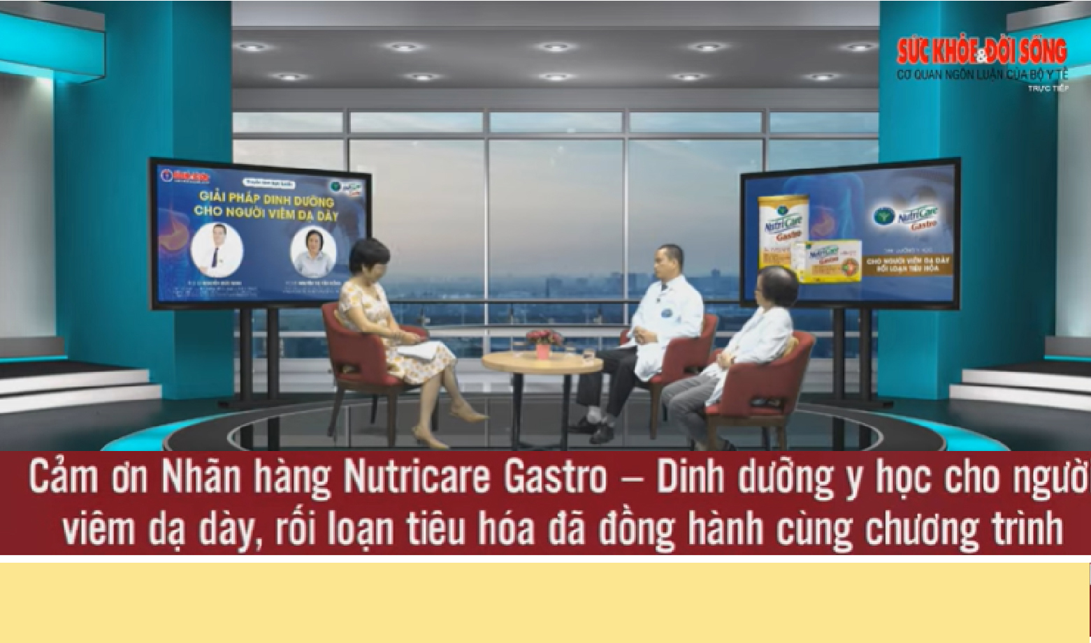 Tọa đàm giải pháp dinh dưỡng cho người viêm dạ dày.