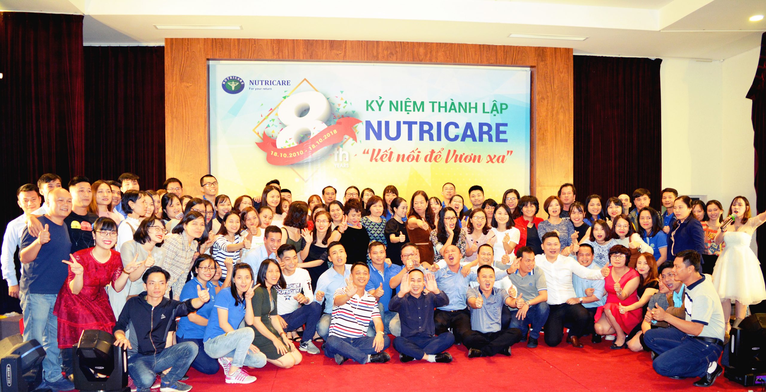 Chúc mừng sinh nhật Nutricare 8 tuổi – Kết nối để vươn xa