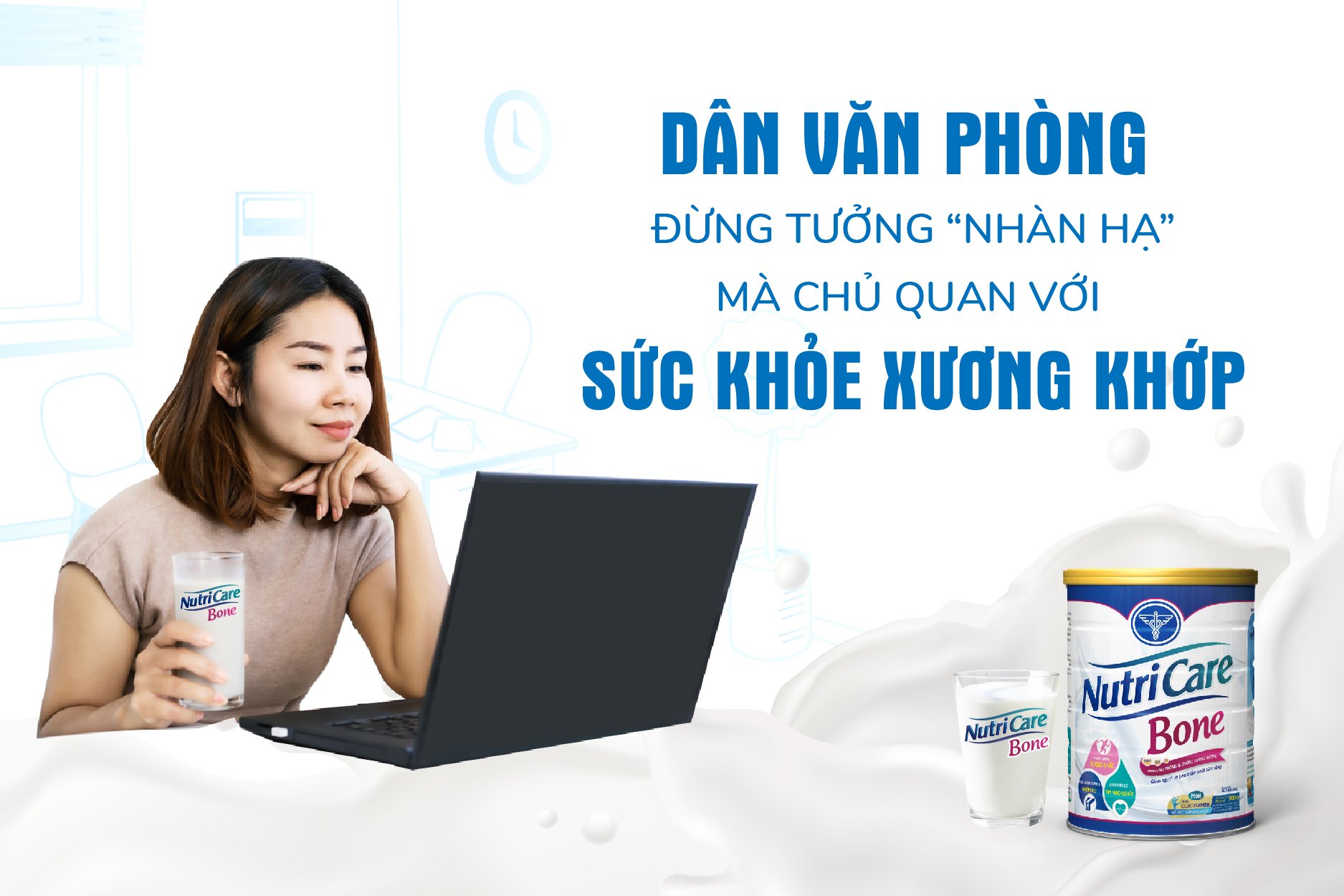 Dân văn phòng đừng tưởng “nhàn hạ” mà chủ quan với sức khỏe xương khớp