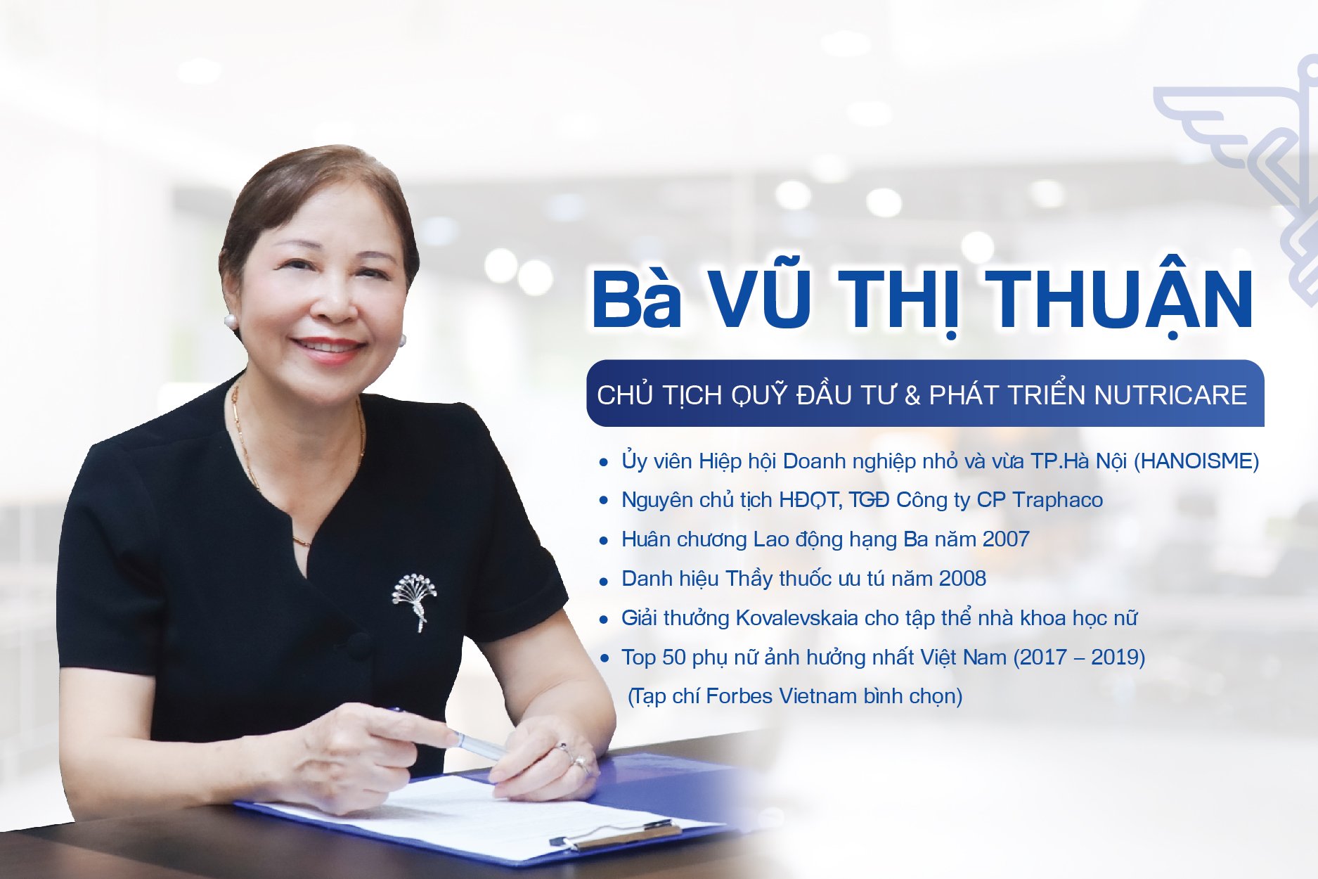 Cựu nữ tướng Traphaco và hành trình mới cùng Nutricare