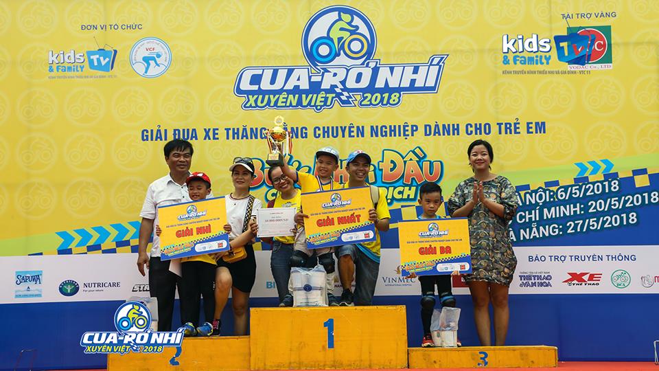 Cua-rơ Nhí xuyên Việt 2018: Sôi động tại Đà Nẵng và TP Hồ Chí Minh