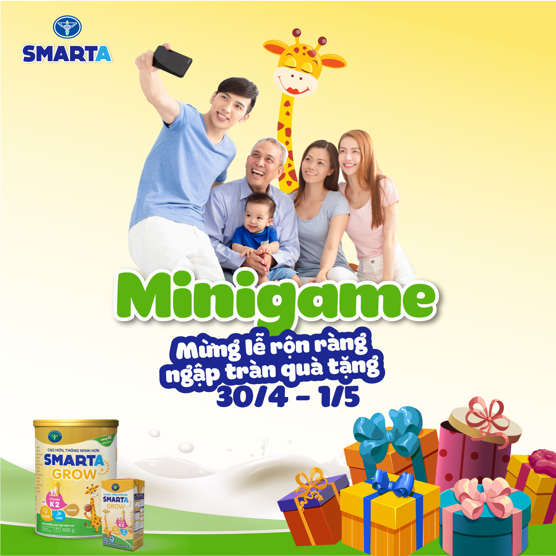 Smarta – Mừng lễ rộn ràng – Ngập tràn quà tặng