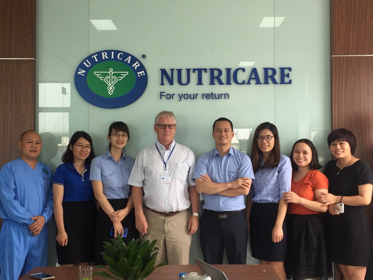 Nutricare gặp và làm việc với Hội đồng USDEC