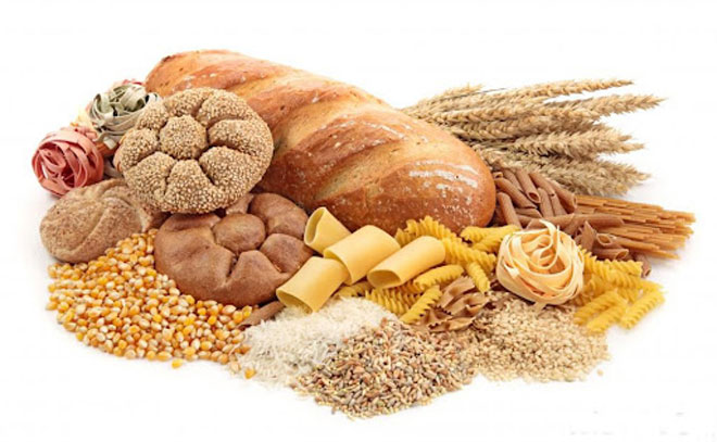 Thức ăn chứa nhiều chất bột đường