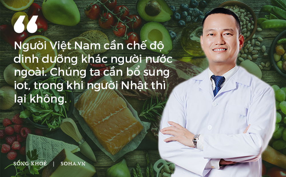 Chuyên gia: Thể trạng khác nhau cần nguồn dinh dưỡng không giống nhau