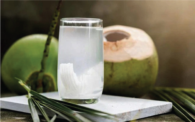 Nước dừa tốt cho người mới ốm dậy