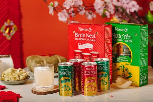 Nước yến lon Nunest – thức uống giải nhiệt ngày hè