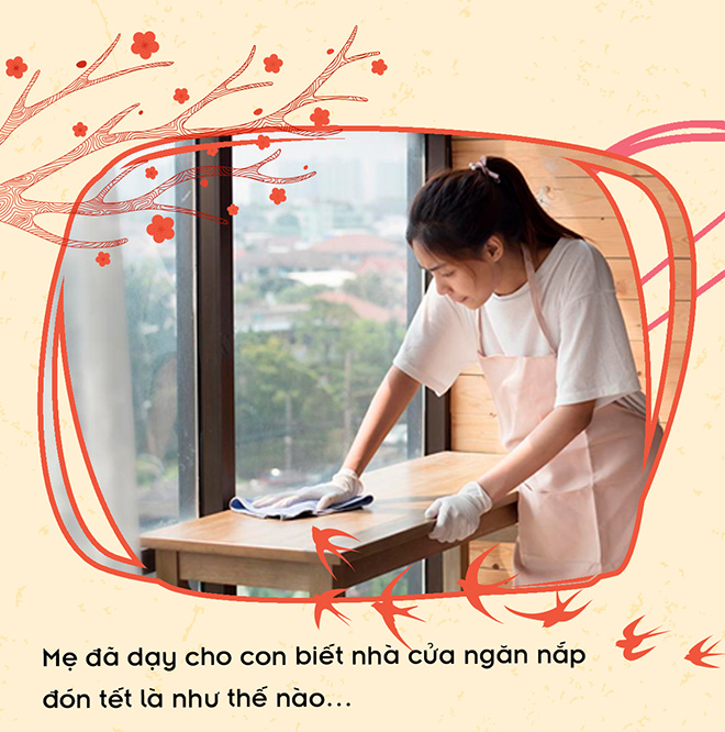 Tết ngọt ngào là khi có đôi bàn tay của mẹ…