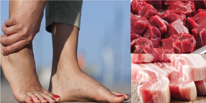Thịt bò không tốt cho người bị Gout