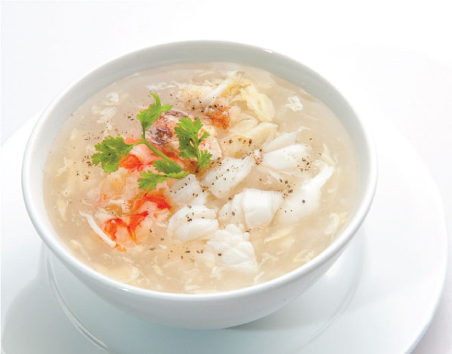 Thức ăn dạng lỏng như súp