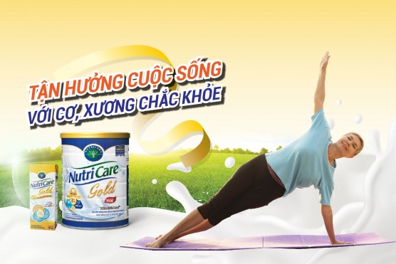 Nutricare gold – The leading Vietnamese milk supplement  with HMB gold nutrients to protect muscle mass