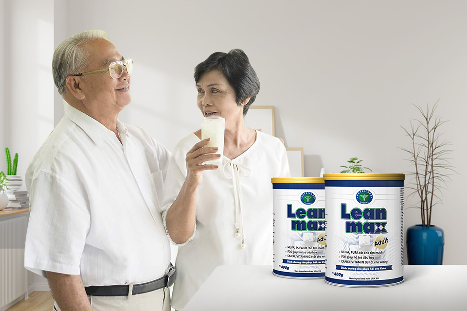 Leanmax Adult milk: Nutritional secret to help restore health  for people with debilitated body