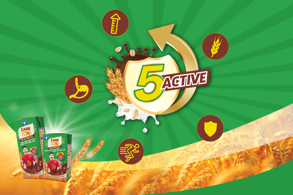 Care 100 Active cocoa-malt milk – An innovative product from the National Brand Nutricare