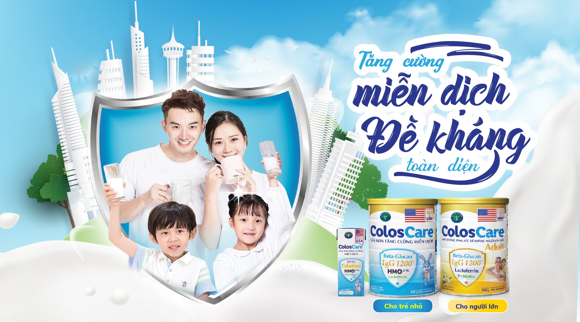 Coloscare: Comprehensive nutritional solution to help strengthen  immune system for the whole family