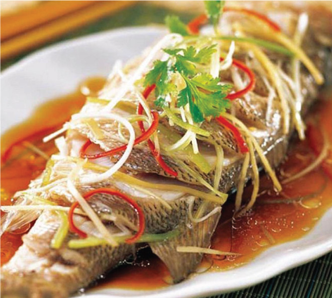 Cá chép hấp