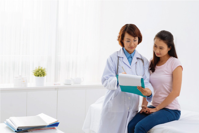 Tham khảo ý kiến bác sĩ, dược sĩ