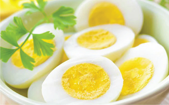 Trứng luộc và hấp