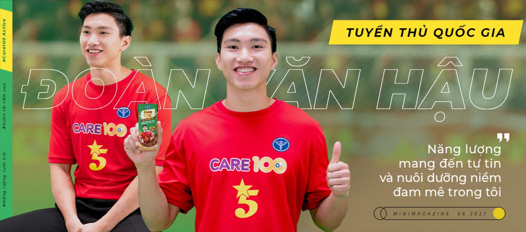 National player Doan Van Hau: Energy brings confidence and nurtures passion in me