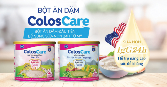 Bột dinh dưỡng và bột ăn dặm ColosCare