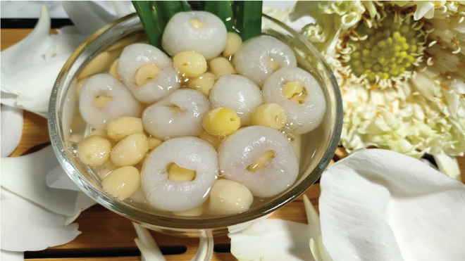 Chè hạt sen long nhãn