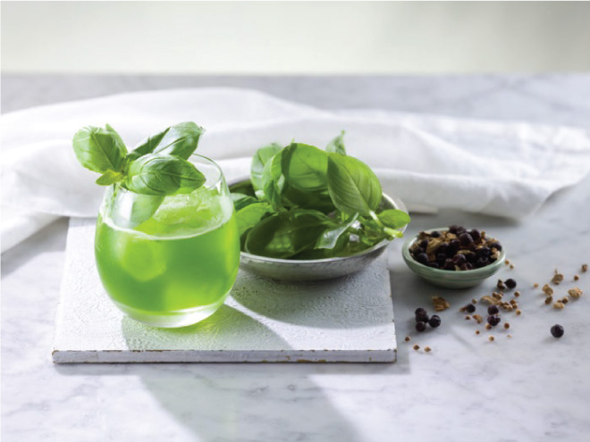 Rau thơm và hạt tiêu